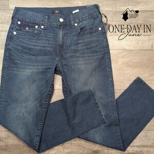 True Religion Gino Relaxed Slim Jeans Size 33X32